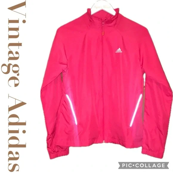 adidas | Jackets & Coats | Vintage Y2k Adidas Fuchsia Pink